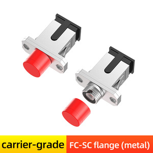 Adaptateur hybride SC-FC pour conversion de câble de raccordement fibre optique dans un coffret ODF - Product Image 2