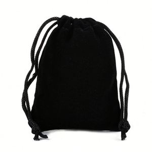 Lot de 50 sacs cadeaux en velours avec cordon de serrage, 4x6 pouces, pochettes à bijoux pour cadeaux de mariage - Product Image 2