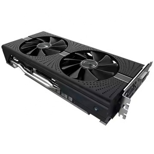 Carte graphique d'occasion RX580 8 Go DDR5 avec ventilateur pour ordinateur de bureau, haute performance, mémoire DDR5 8 Go optimisée pour un jeu fluide et multi-applications - Product Image 2
