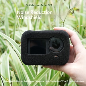 โฟมลดเสียงลม ปลอกหุ้มฟองน้ำกันลม สำหรับกล้อง DJI Osmo Action 3 4 5 Pro อุปกรณ์เสริมกล้อง - Product Image 4