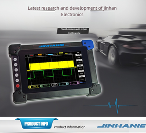 Oscilloscope de diagnostic de réparation de véhicule à écran plat Jinhan ADO202 Analyse et détection de forme d'onde de véhicule à double canal - Product Image 5