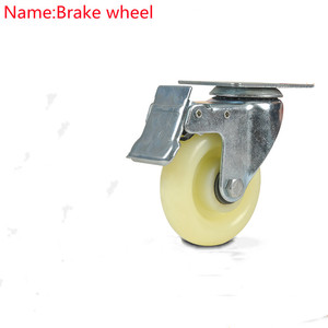 <span class=keywords><strong>3</strong></span> Zoll Flache Universalrollen Trolley-Flachrollen Kugelrollen - Product Image 3