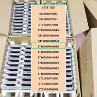HDD SAS 16TB Baru ST16000NM002G Kelas Enterprise 7200RPM 256MB Cache 3.5-inci Penyimpanan Server Pusat Data Internal
