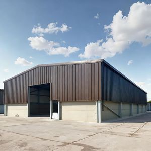 Almacén de Estructura de Acero Prefabricado y Ensamblado, Edificio Industrial Modular de Acero Prefabricado para Almacenamiento y Taller - Product Image 3