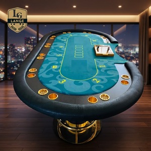 Casino Gambling Heavy Duty Texas <strong>Poker</strong> <strong>Table</strong> 96 Inch High End Standard Measurements <strong>Poker</strong> <strong>Table</strong> - Product Image 1