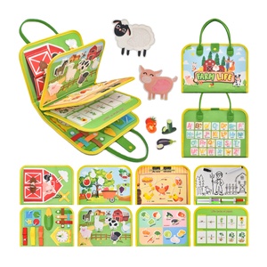 Jouets en <span class=keywords><strong>feutre</strong></span> de haute qualité pour enfants, favorisant le développement de l'intelligence, avec différents thèmes, tableaux d'activités en <span class=keywords><strong>feutre</strong></span>, acceptant la personnalisation. - Product Image 3