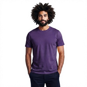 Camiseta Blanca para Hombre al por Mayor, de Alta Calidad, 300 g/m², Talla Grande, Personalizable con Relieve - Product Image 1