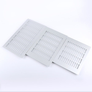 Aluminum Alloy Ventilation Mesh Rectangular Heat Dissipation Cover For Cabinet Doors Modern Simple Design - Product Image 2