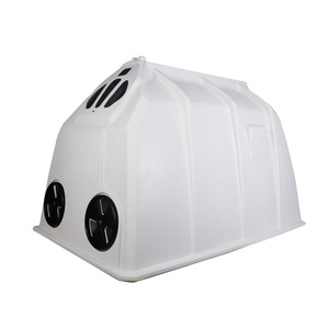 Nouvelle niche robuste pour veaux, abri en plastique monobloc renforcé pour veaux laitiers et veaux de chair, résistant aux UV et facile à nettoyer, garantie 3 ans - Product Image 5