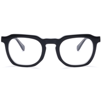 Monture de lunettes optiques classiques rondes Elan Optical YB7207 en acétate unisexe, écologiques, vente en gros, directement de l'usine