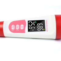 Stylo de qualité de l'eau pH-mètre numérique étanche multifonctionnel Tds Meter Ec Meter ou Salinity Meter Détecteur de température