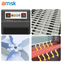 Chaîne BS-4020 Petits Produits Pinces À Cheveux Stratification Bandes De Cheveux Appareil Électrique Cordon De Charge Machine D'emballage Thermorétractable