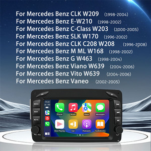 <span class=keywords><strong>Android</strong></span> Auto Car đài phát thanh stereo đa phương tiện Máy nghe nhạc 4GB/8GB được xây dựng trong GPS navigation cho Mercedes Benz mô hình w209 w210 w203 w168 MP3 - Product Image 2