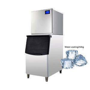 Machine à glaçons automatique à vendre, machine à glaçons de comptoir, usage domestique et professionnel, refroidissement par eau, capacité 1000 kg, haute performance - Product Image 6