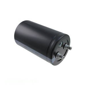 Distribuidor Autorizado LNU2G682MSEH Condensador de Montaje en Chasis 6800 uF CAP ALUM 6800UF 20% 400V SCREW - Product Image 1