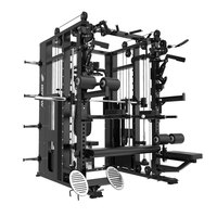 Equipo de Gimnasio DN109, Estación Multifuncional, Máquina Smith, Equipo de Ejercicio