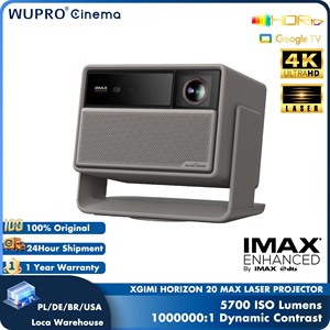 Proyector Inteligente <span class=keywords><strong>XGIMI</strong></span> <span class=keywords><strong>Horizon</strong></span> 20 Max con Google TV, 5700 ISO Lúmenes, HDR10+, Corrección Trapezoidal Automática, Proyector Láser 4K UHD - Product Image 1