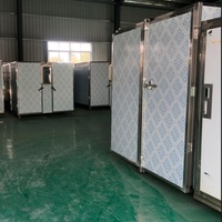 Industriële dehydrator met grote capaciteit, multifunctioneel, voor okra, gember en andere voedingsmiddelen, inclusief droogrekken.
