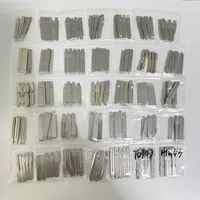 175 pièces de lame de clé de voiture vierge KD pour télécommande, avec boîte, fabriquées en Chine continentale