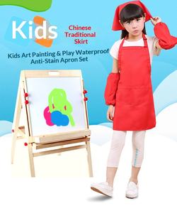 Tablier unisexe en polyester pour enfants, personnalisable avec logo, pour la maternelle, le <span class=keywords><strong>dessin</strong></span>, la peinture artistique, le bricolage, combinaison <span class=keywords><strong>de</strong></span> protection pour enfants, impression publicitaire - Product Image 6