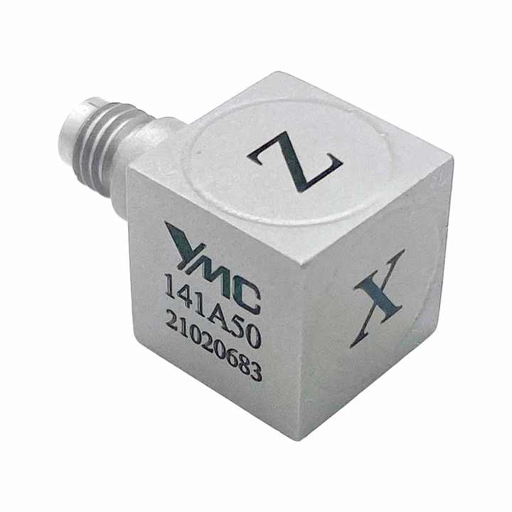 Miniature Tri-Axial IEPE Accelerometer - 141A50 by YMC