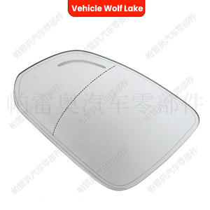 กระจกมองหลังวัสดุ ABS สำหรับรถยนต์วูล์ฟเลค สำหรับ XC90 2016-2022 อะไหล่ทดแทนด้านขวา/ซ้าย พร้อมระบบตรวจจับจุดบอด - Product Image 4