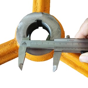 458*45*14mm escalera mecánica 3 patas rueda de fricción pasamanos polea de transmisión OD458mm W35mm ID45m piezas de escalera mecánica rueda de tracción - Product Image 3