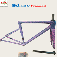 Cadre de vélo de route en fibre de carbone JSL88, frein à disque, passage de câbles interne, finition brillante, 950g, pièces de vélo pour Specialized, Trek, Scott