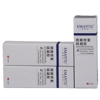 Feuille de gel cicatrisant en silicone de qualité médicale, respirante, hydratante, écologique, certifiée ISO 13485, disponible en gros pour les soins post-opératoires
