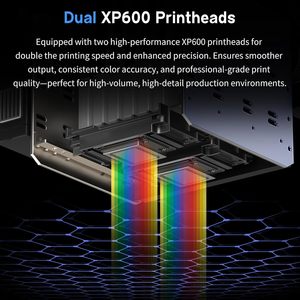 Impresora UV Eizoulyn Air Suctio Xp600 con Tinta Blanca, Amortiguador de Tinta de Alto Flujo, Cinta de Piedra de Mármol, Tarjeta de Identificación, Color Ac 40x60, 4050, 4060, A2 - Product Image 4