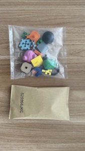 Lego xây dựng khối Đồ chơi Đếm và máy đóng gói hỗ trợ Túi Pe/túi giấy 2 phương pháp đóng gói - Product Image 2