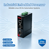 Computadora Industrial Integrada de Cuatro Núcleos a 2.0GHz, 2 Puertos Gigabit Ethernet + 4 Puertos Seriales + DIO DIN-Rail, WiFi/LoRa/4G, Ranura SD
