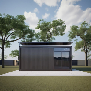 Custom Prefab Modular Steel Winter Container House Good Reviews Office & Hotel Prefabricado Resort Sandwich Panel - Product Image 2