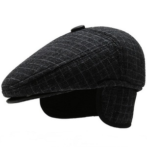 <span class=keywords><strong>Casquette</strong></span> en lin pour <span class=keywords><strong>homme</strong></span> <span class=keywords><strong>Béret</strong></span> d'été respirant - Product Image 5