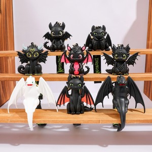 Porte-clés Drôle de Dragon Sans Dents, Dessin Animé, Comment Enlever la Peur au Dragon, Mignon, pour Sac à Dos, Pendentif de Couple, Cadeau - Product Image 1