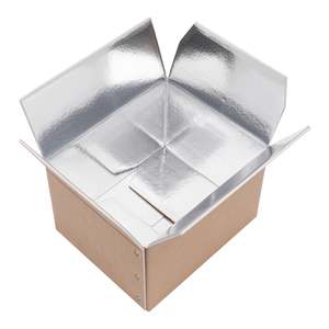8 #250*200*180mm kotak pengiriman terisolasi termal kemasan Sushi beku terisolasi Foil pengiriman makanan dengan laminasi Matt - Product Image 5