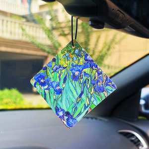 Aromathérapie <span class=keywords><strong>pour</strong></span> voitures Peintures à l'huile <span class=keywords><strong>Van</strong></span> Gogh suspendues Papier personnalisé Parfums <span class=keywords><strong>pour</strong></span> voitures Rafraîchisseur <span class=keywords><strong>d</strong></span>'<span class=keywords><strong>air</strong></span> en gros <span class=keywords><strong>pour</strong></span> voitures - Product Image 3