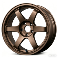 Jantes forgées Rays TE37 Saga SL Style Custom 15-23 pouces 18x9.5 Chrome Blanc 5x114.3 pour GTR JDM GR86 Racing Performance Mags