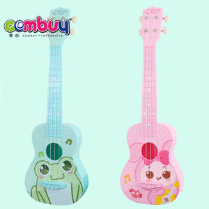 Ukelele de Dibujos Animados Rosa de 22 Pulgadas, Plástico ABS, No Eléctrico, Certificado EN71, Juguete Educativo <span class=keywords><strong>COMBUY</strong></span> para Unisex - Product Image 4