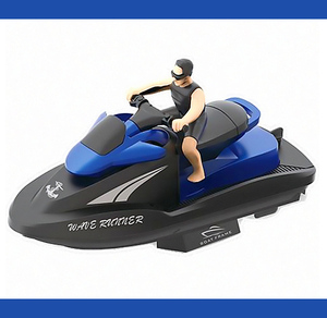 Kapal Motor Keren Anak-anak, Kit Remot Kontrol 4CH <span class=keywords><strong>Rc</strong></span> Mini - Product Image 5