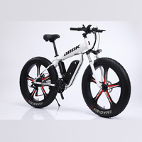 Vélo électrique à batterie au lithium de 26 pouces, vélo électrique Ebike Mtb à suspension intégrale, vélo électrique Fatbike de 1000w, pneu gras de 26*4.0, DK04