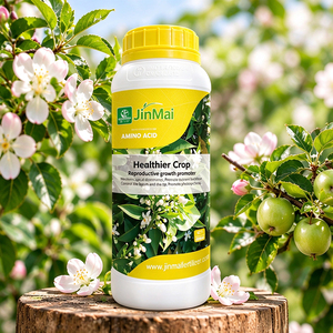Engrais biostimulant liquide à base d'acides aminés avec du zinc pour inhiber la croissance des tiges, favoriser la floraison et la fructification pour un rendement élevé - Product Image 1