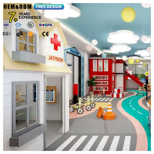 Equipo de Juegos Interior para Niños de Espuma de Alta Densidad, Ciudad de Juegos Infantil Suave con Opciones de Colores Vibrantes - Product Image 2