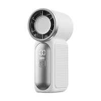 Mini ventilateur de poche personnel puissant à vent fort, moteur turbo 26 pieds, pour parcs à thème en plein air et ventilateur de poche rechargeable pour l'extérieur
