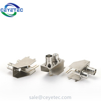 Connecteur femelle à angle droit BNC personnalisé pour PCB