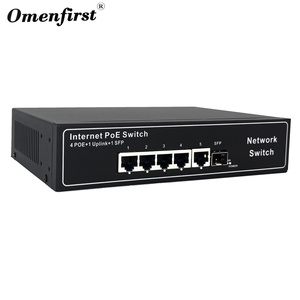 Công tắc mạng Gigabit 4 cổng với 1 cổng đường lên 1000m 1sfp tất cả các công tắc <span class=keywords><strong>Ethernet</strong></span> không được quản lý Gigabit với chức năng SNMP QoS - Product Image 2