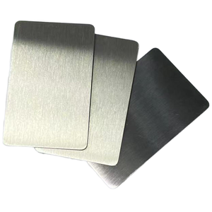 Kunden spezifische Logo-Visitenkarte Werbe werbung Carving Edelstahl Metallblech herstellung