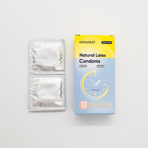 2025 Bestseller <span class=keywords><strong>Ultra</strong></span> dünne Hot Sale Typen Männliches Latex Kondom von China Factory HYNAUT Natur latex Kondom - Product Image 2