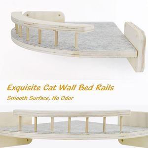 Hamac mural pour chat à 3 marches, mobilier mural pour chat - Product Image 4
