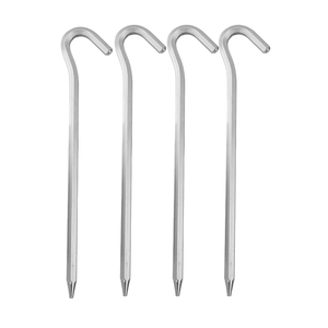 Juego de Estacas para Carpa de Grado Industrial de Alta Calidad de 18 cm, Estacas de Aleación de Aluminio de Alta Resistencia para Exteriores, Venta al por Mayor - Product Image 1
